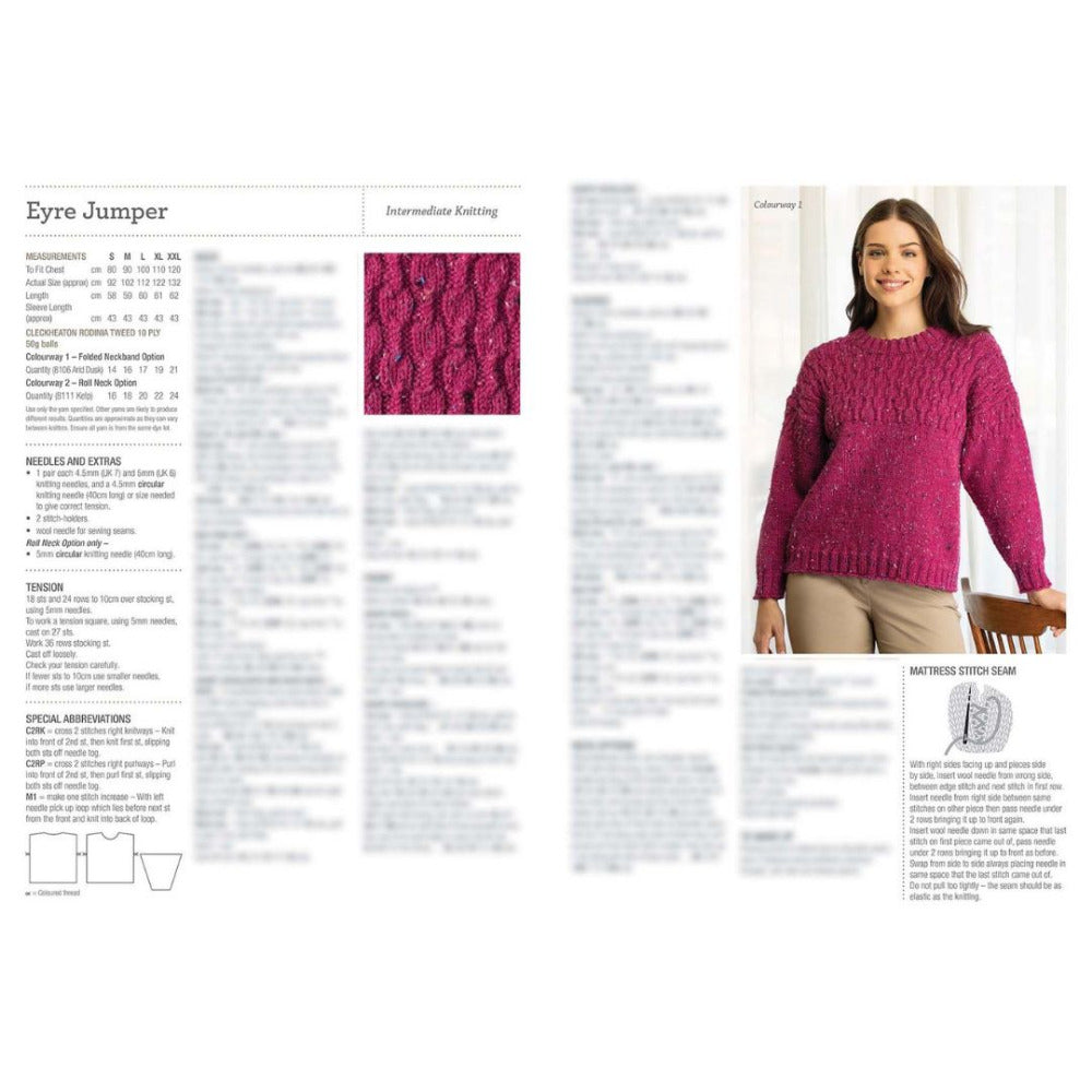 Cleckheaton Wrapped in Rodina Eyre Jumper and Cable Wrap