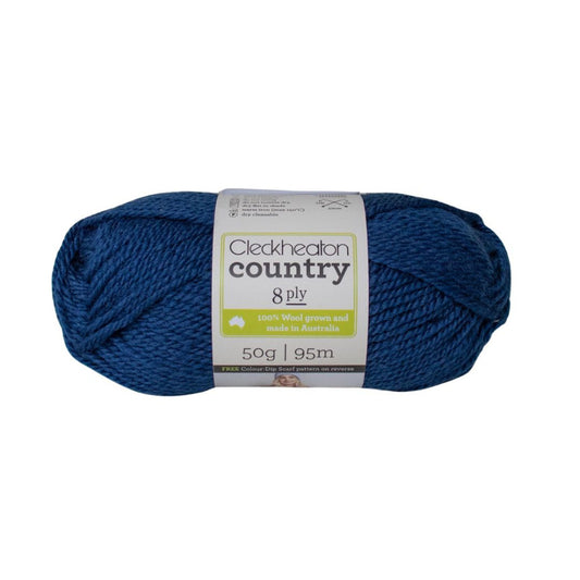 Cleckheaton Country 8 Ply 2371 Dark Denim