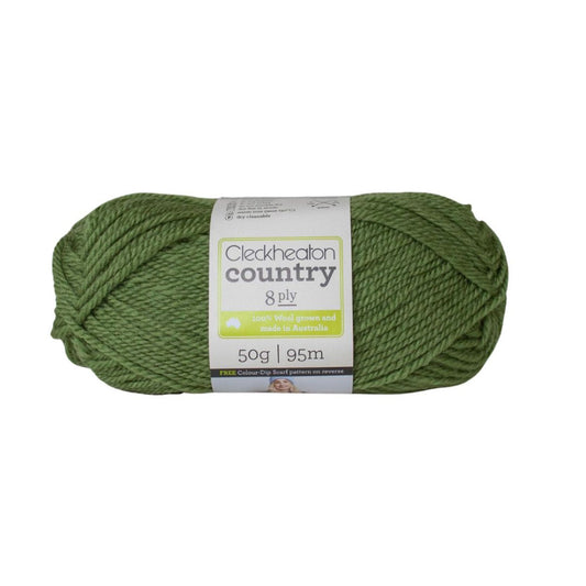 Cleckheaton Country 8 Ply 2374 Green Eyes