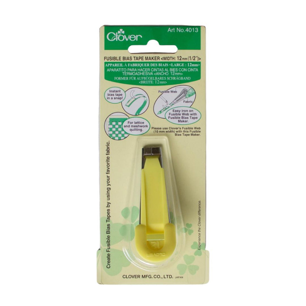 Clover 4013 Fusible Bias Tape Maker 12mm (0.5 inch)