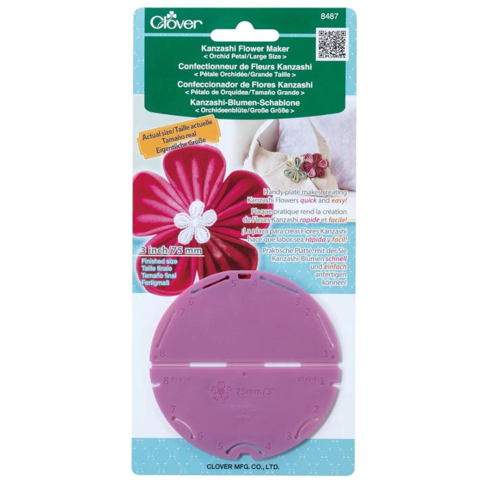 Clover 8487 Kanzashi Flower Maker Large Orchid Petal