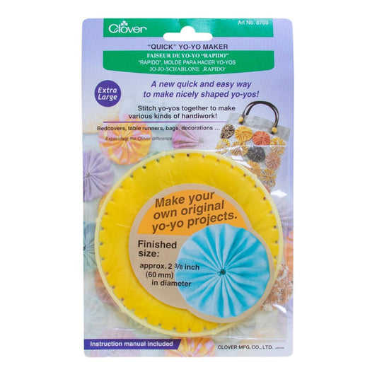 Clover 8703 Quick Yo Yo Maker Extra Large 60mm