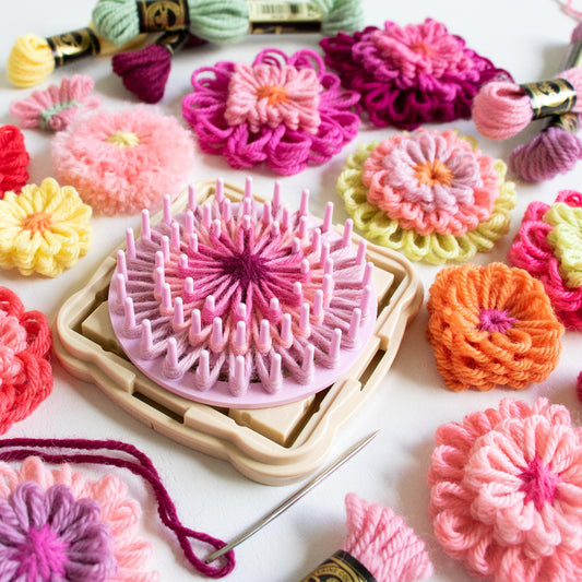 Pair this book with Clover's Hana-Ami Flower Loom to create a whole host of beautiful flower-inspired projects!