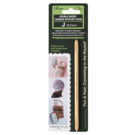 Clover Bamboo Tunisian Crochet Hook 6.0mm