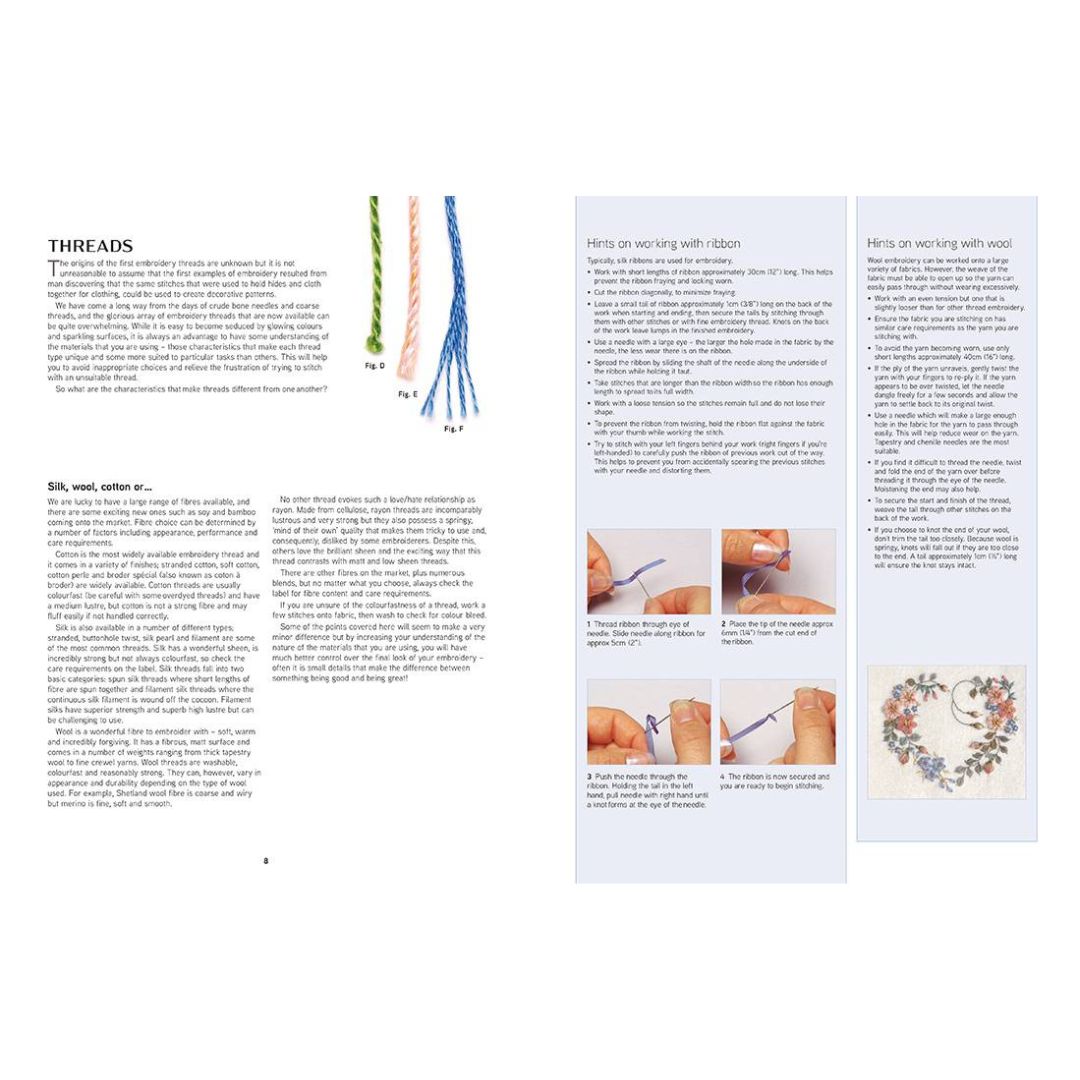 The Complete A-Z of Embroidery Stitches - The Definitive Guide to 288 Stitches by Inspiration Studios