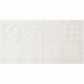 Cosmo Pre-Printed Sashiko Coasters Antique White