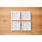 Cosmo Pre-Printed Sashiko Coasters