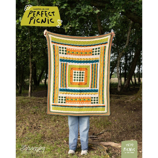 Scheepjes "Perfect Picnic" 2026 CAL Cotton Create DK Yarn Kit - Picnic in the Park in Australia