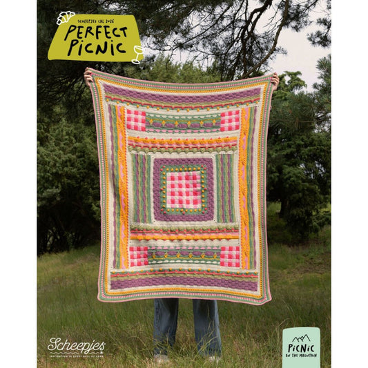 Scheepjes "Perfect Picnic" 2026 CAL Colour Crafter Yarn Kit - Picnic on the Mountain in Australia