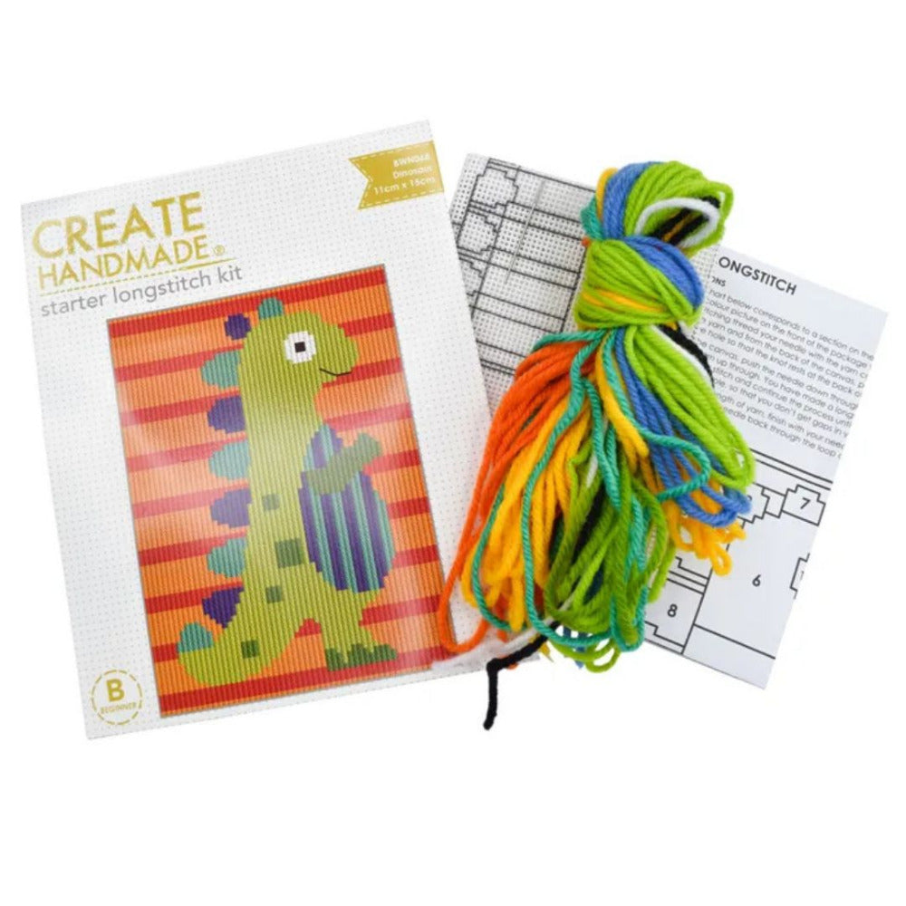 Dinosaur Starter Longstitch Kit