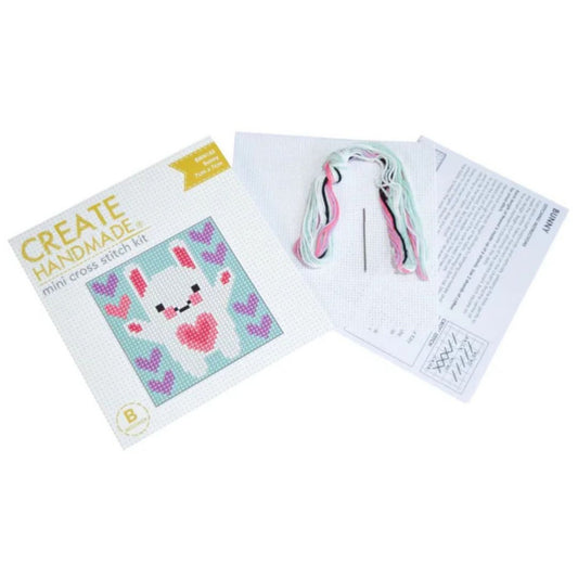 Starter Counted Cross Stitch Kit - Bunny