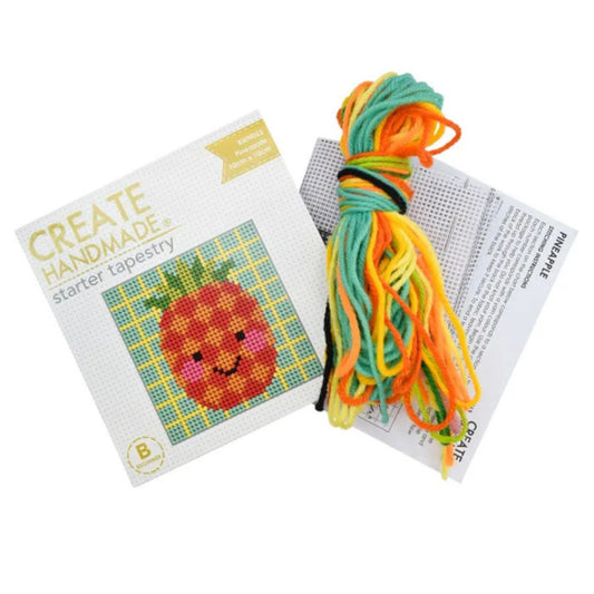 Starter Tapestry/Needlepoint Kit - Pineapple