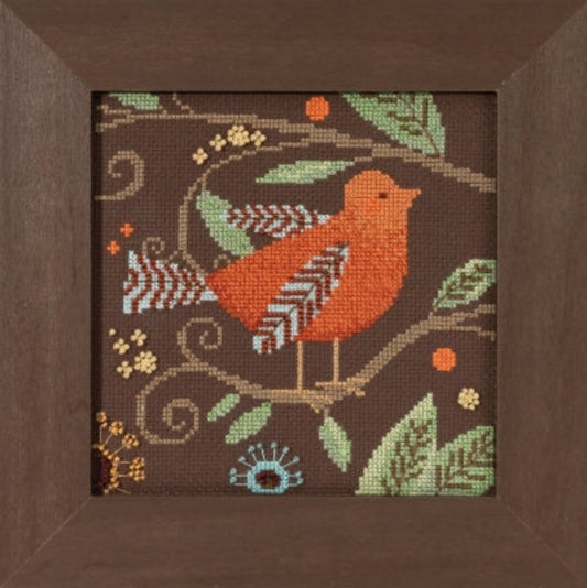 Mill Hill DM30-1813 Orange Bird Counted Cross Stitch Kit