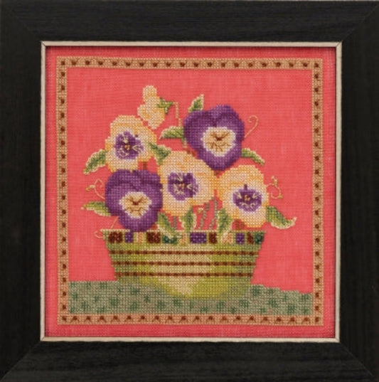 Mill Hill DM301911 Blooms & Blossoms Pansies