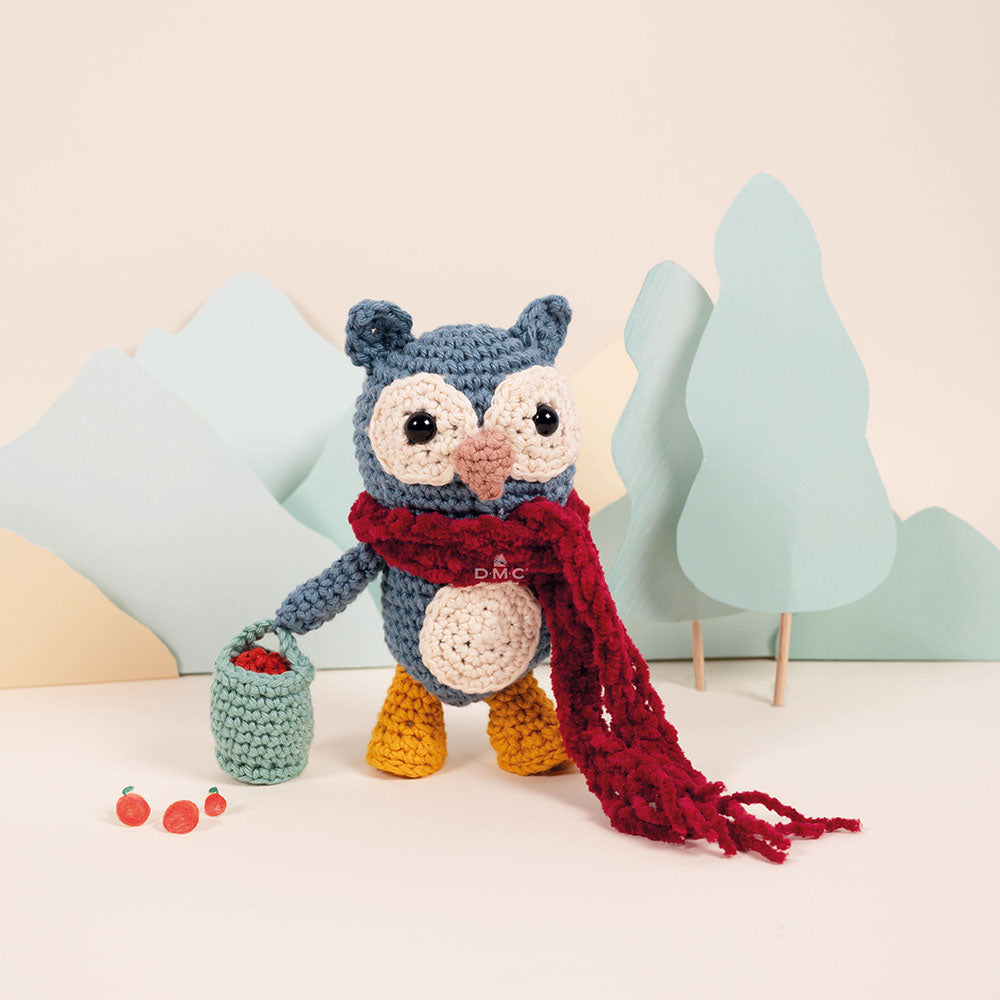 DMC Owl in a Vegetable Patch Amigurumi Crochet Kit