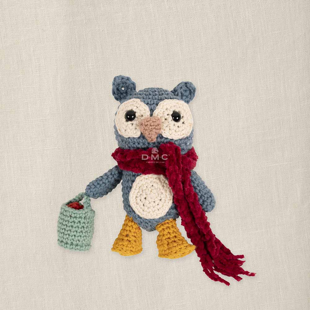 DMC Owl in a Vegetable Patch Amigurumi Crochet Kit