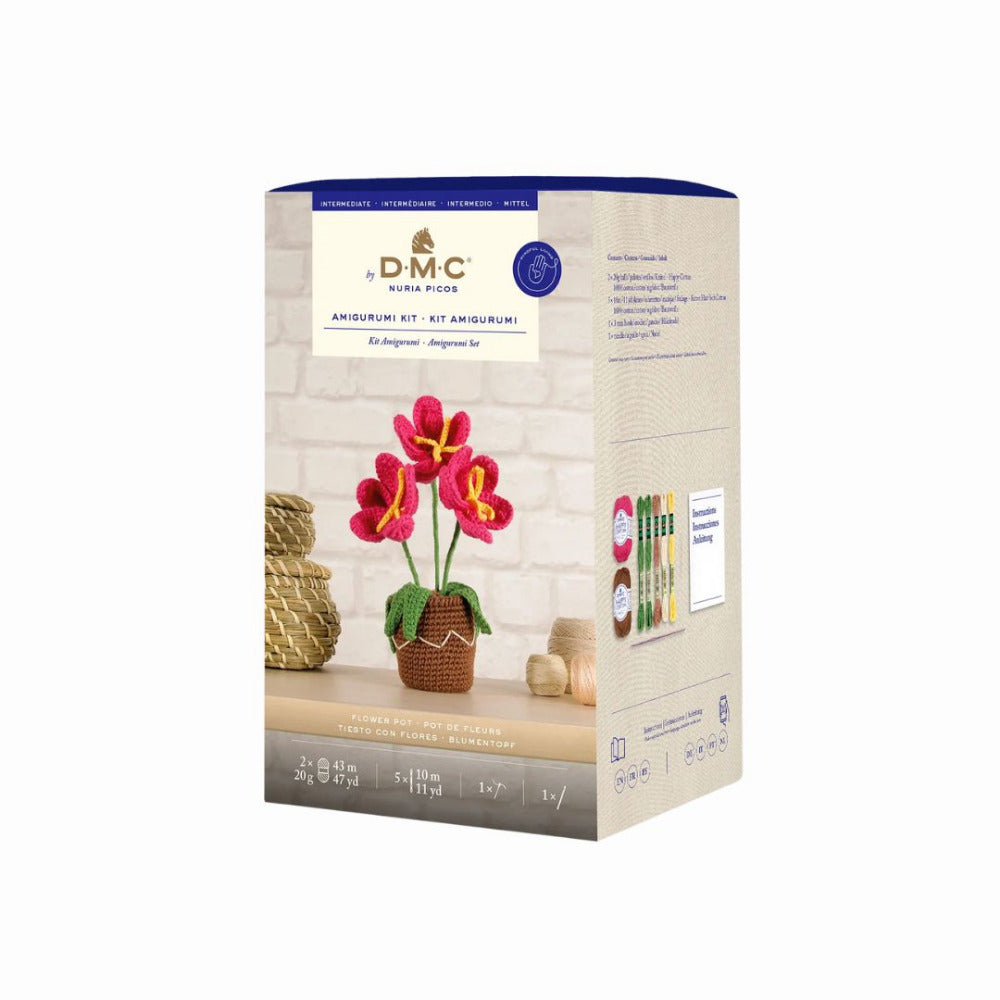 DMC Amigurumi Kit "Flower Pot"