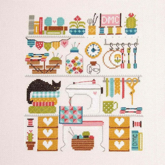 DMC My Craft Studio Counted Cross Stitch Kit - Designer Collection
