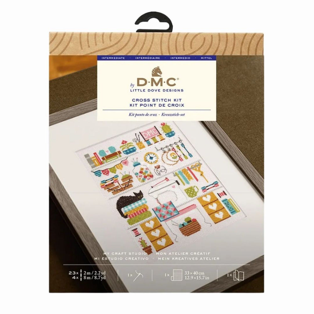 DMC My Craft Studio Counted Cross Stitch Kit - Designer Collection