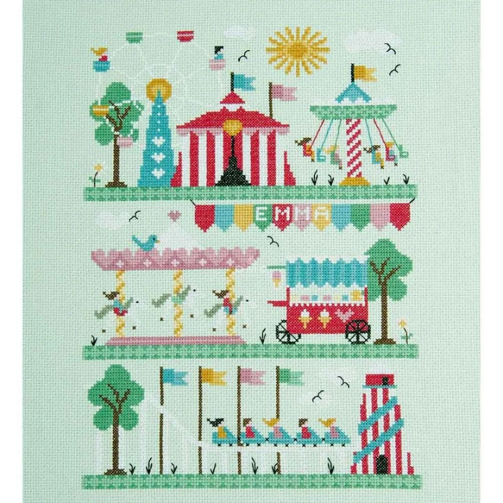 DMC Funfair Counted Cross Stitch Kit - Designer Collection