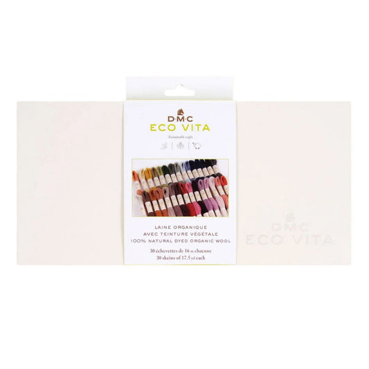 DMC Eco Vita Organic Naturally Dyed Organic Wool Thread 30 Skein Collection