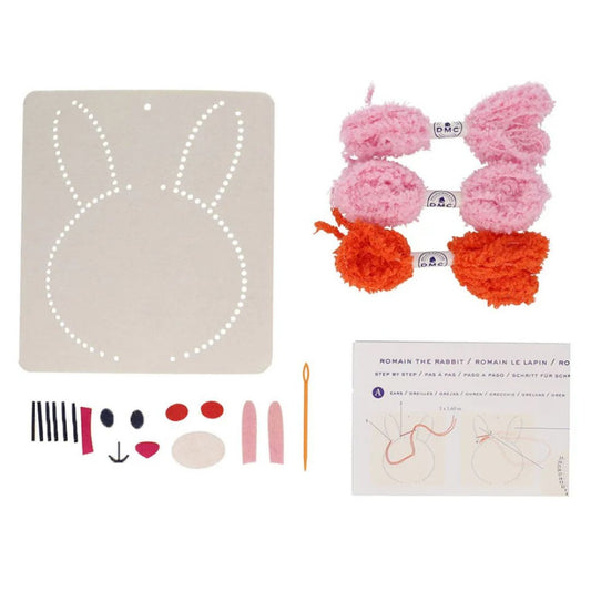 DMC Kids Stitched Felt Kit - Romain the Rabbit