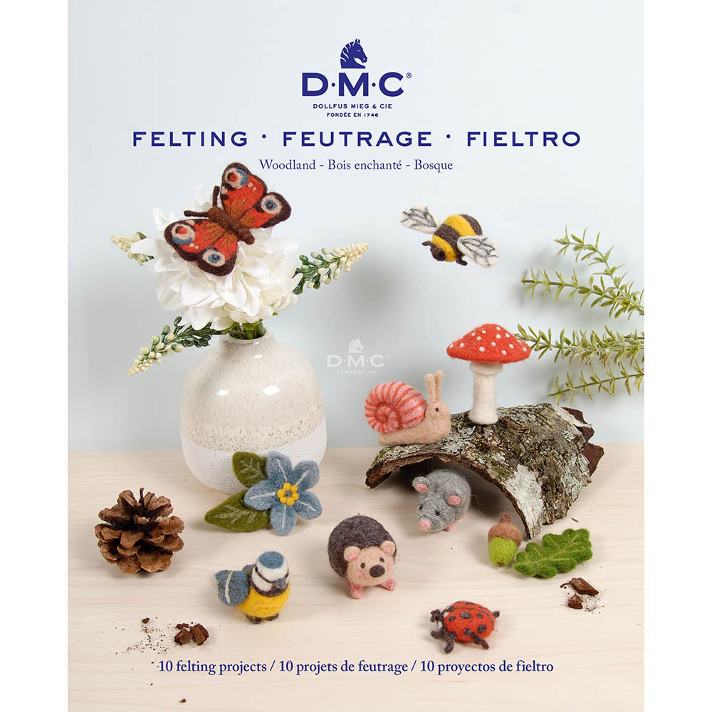 DMC Needle Felting Woodland Book