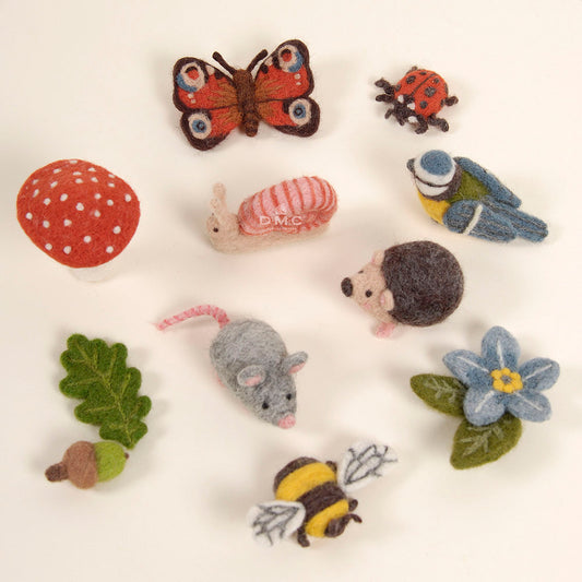 DMC Needle Felting Woodland Book