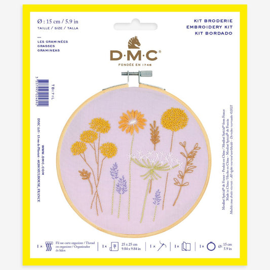 DMC "Grasses" Embroidery Kit