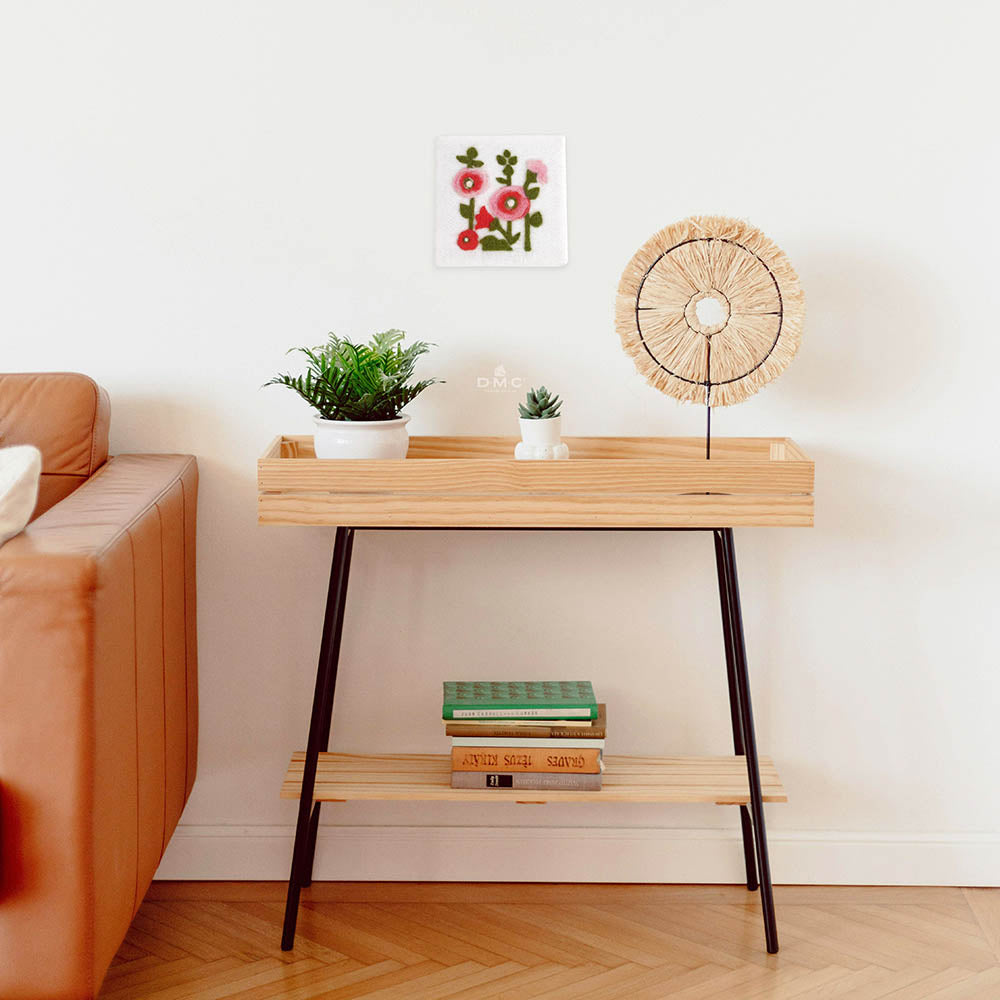 DMC Hollyhock Needle Felting Kit