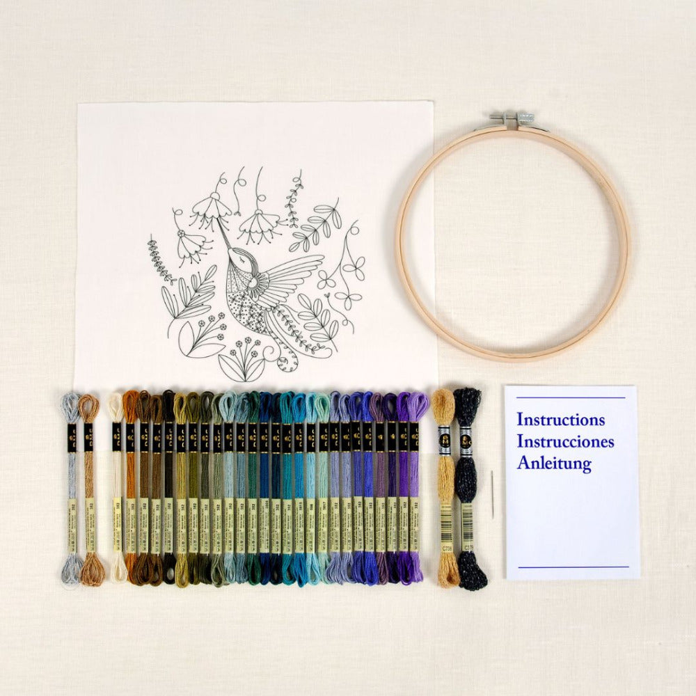 DMC Hummingbird Embroidery Kit