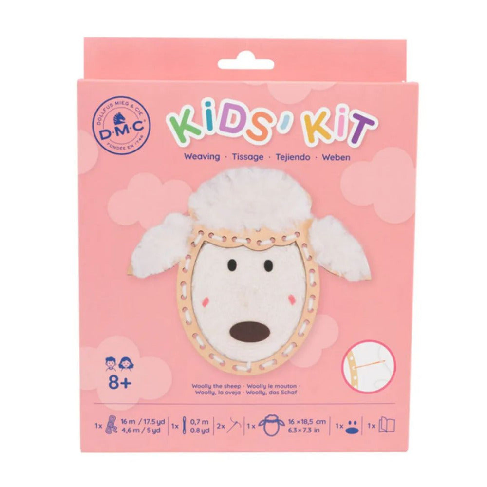 DMC Kids' Kit Weaving - Woolly the Sheep