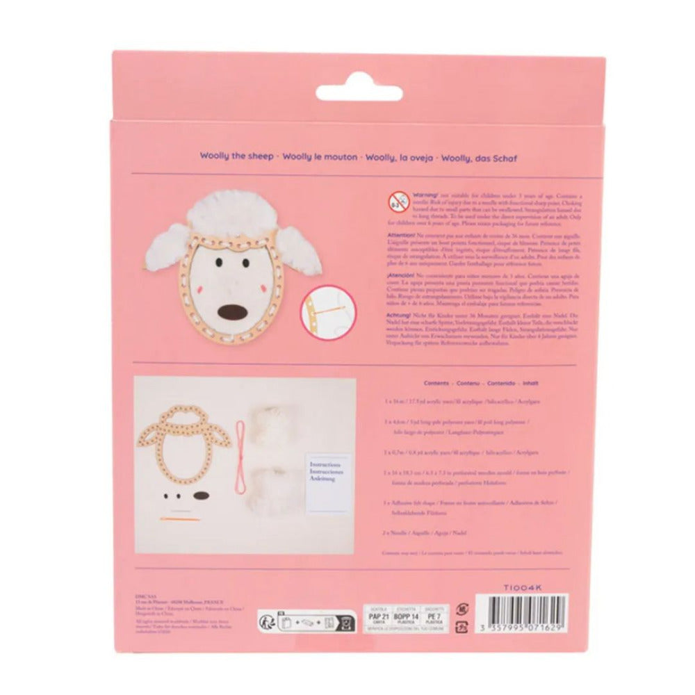 DMC Kids' Kit Weaving - Woolly the Sheep