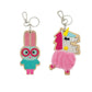 DMC Kids Kit Cross Stitch Keyrings Kit - Flip & Flap