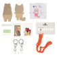 DMC Kids Kit Cross Stitch Keyrings Kit - Mini & Maxi