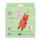 DMC Kids Stitched Felt Keyring Kit - Munchy the Caby