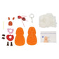 DMC Kids Stitched Felt Keyring Kit - Munchy the Caby