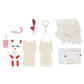 DMC Kids Stitched Felt Keyring Kit - Matcha Cat
