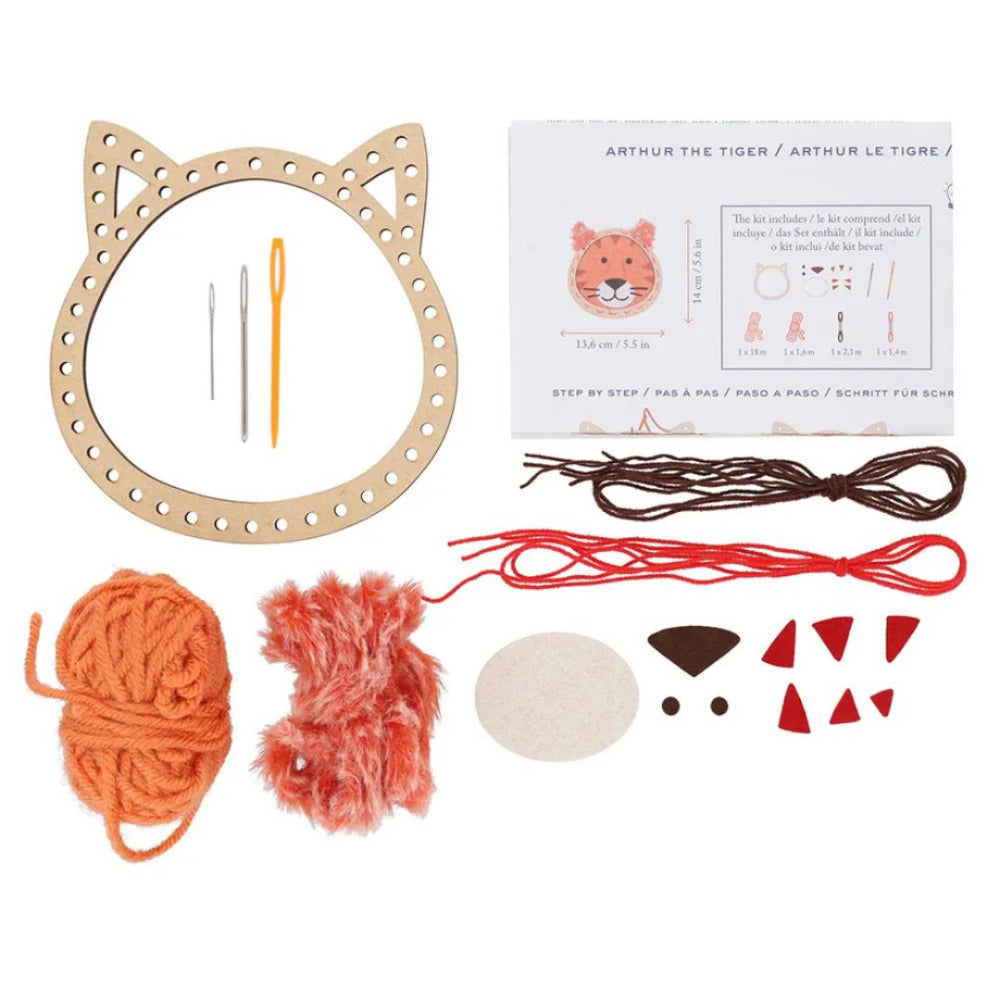 DMC Kids Kit Weaving - Arthur the Tiger