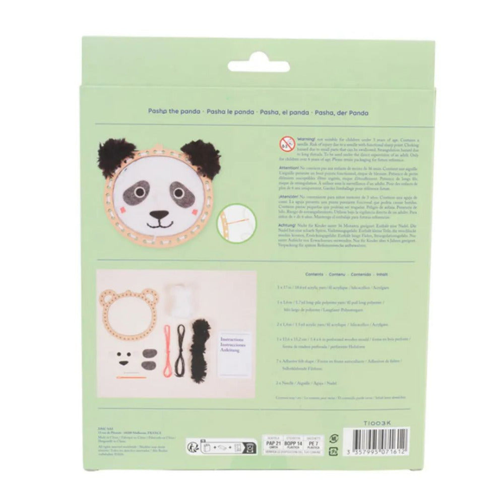 DMC Kids' Kit Weaving - Pasha the Panda