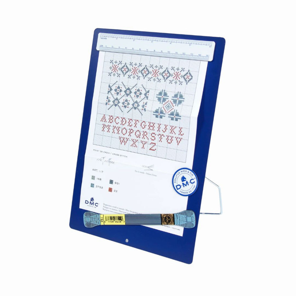 DMC Magnetic Board with Two Magnets, 18cm x 26cm
