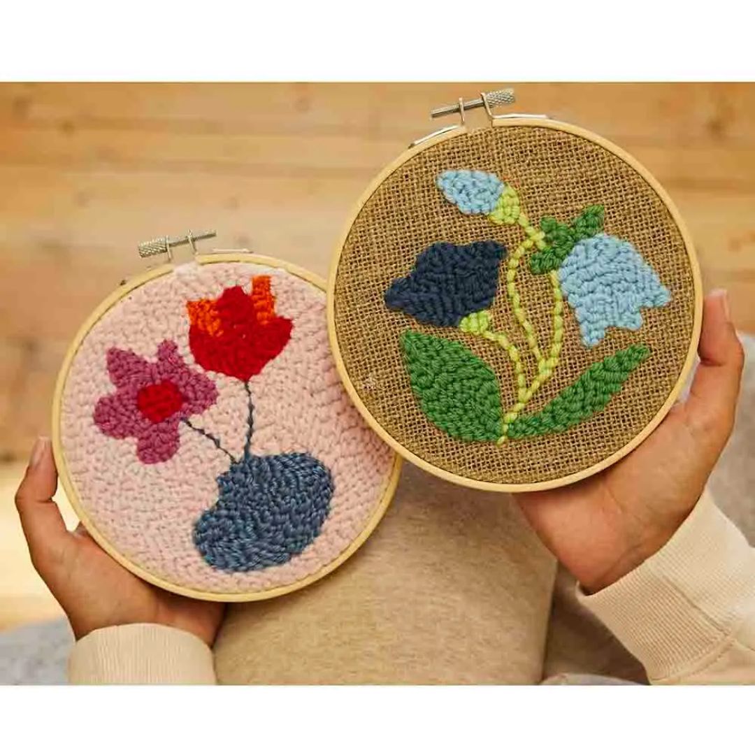 DMC The Relaxed Rustic Punch Needle Kit