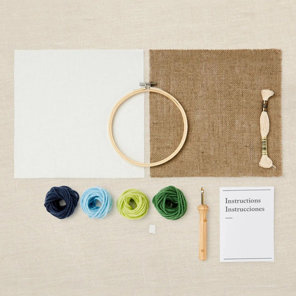 DMC The Relaxed Rustic Punch Needle Kit