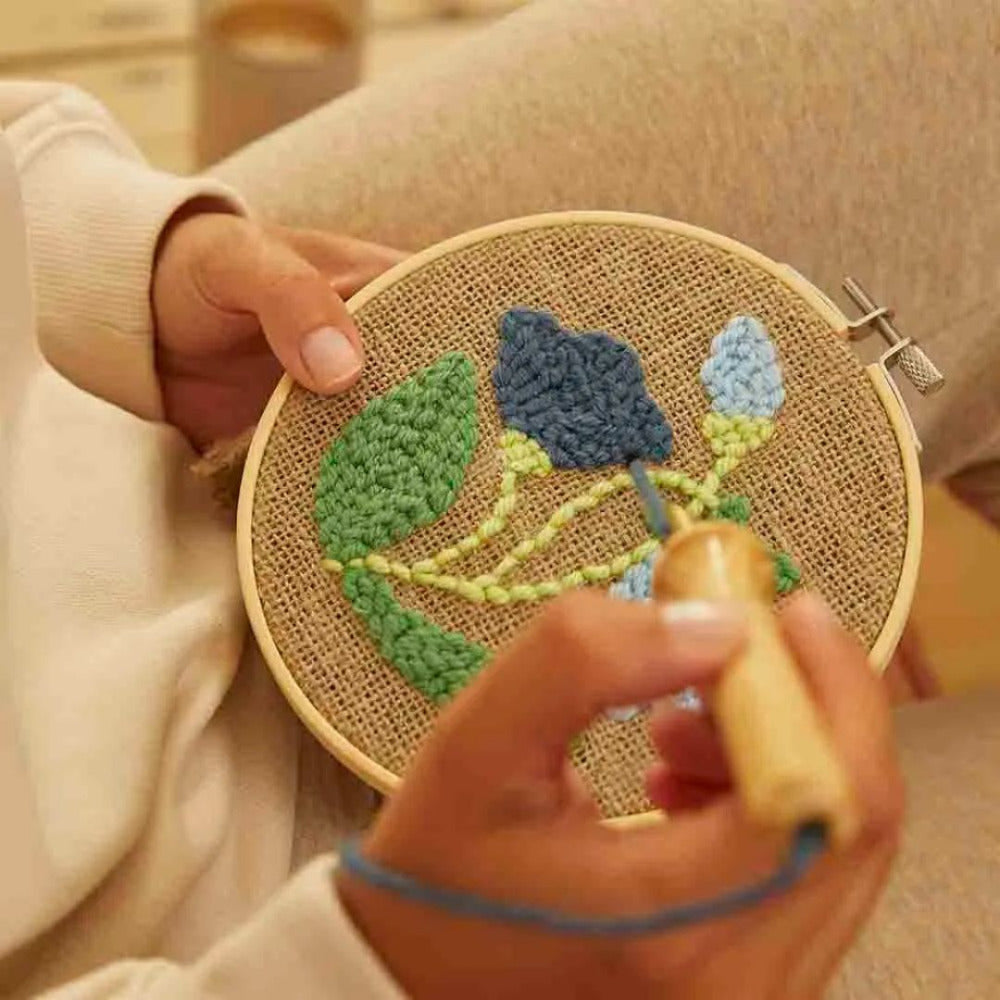 DMC The Relaxed Rustic Punch Needle Kit