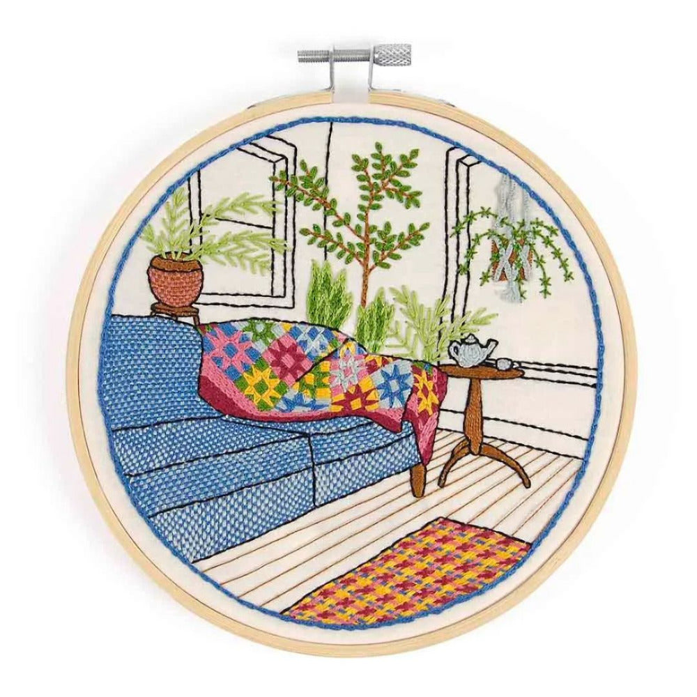 DMC Embroidery Kit - Winter Garden