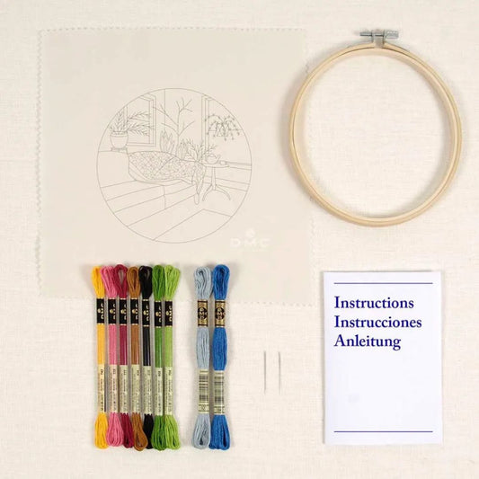 DMC Embroidery Kit - Winter Garden