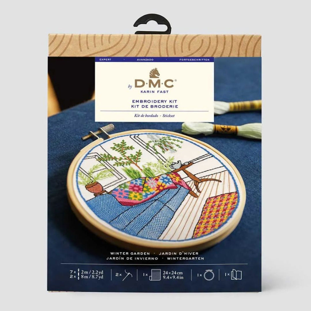 DMC Embroidery Kit - Winter Garden