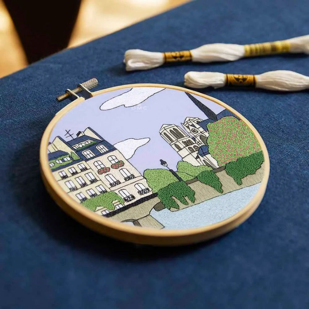 DMC Embroidery Kit - Paris