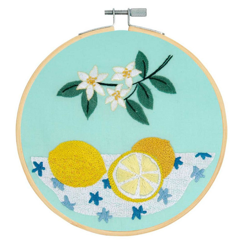DMC Embroidery Kit - Lemons