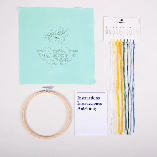 DMC Embroidery Kit - Lemons